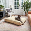 Buster Rectangle Microfiber Pillow Dog Bed