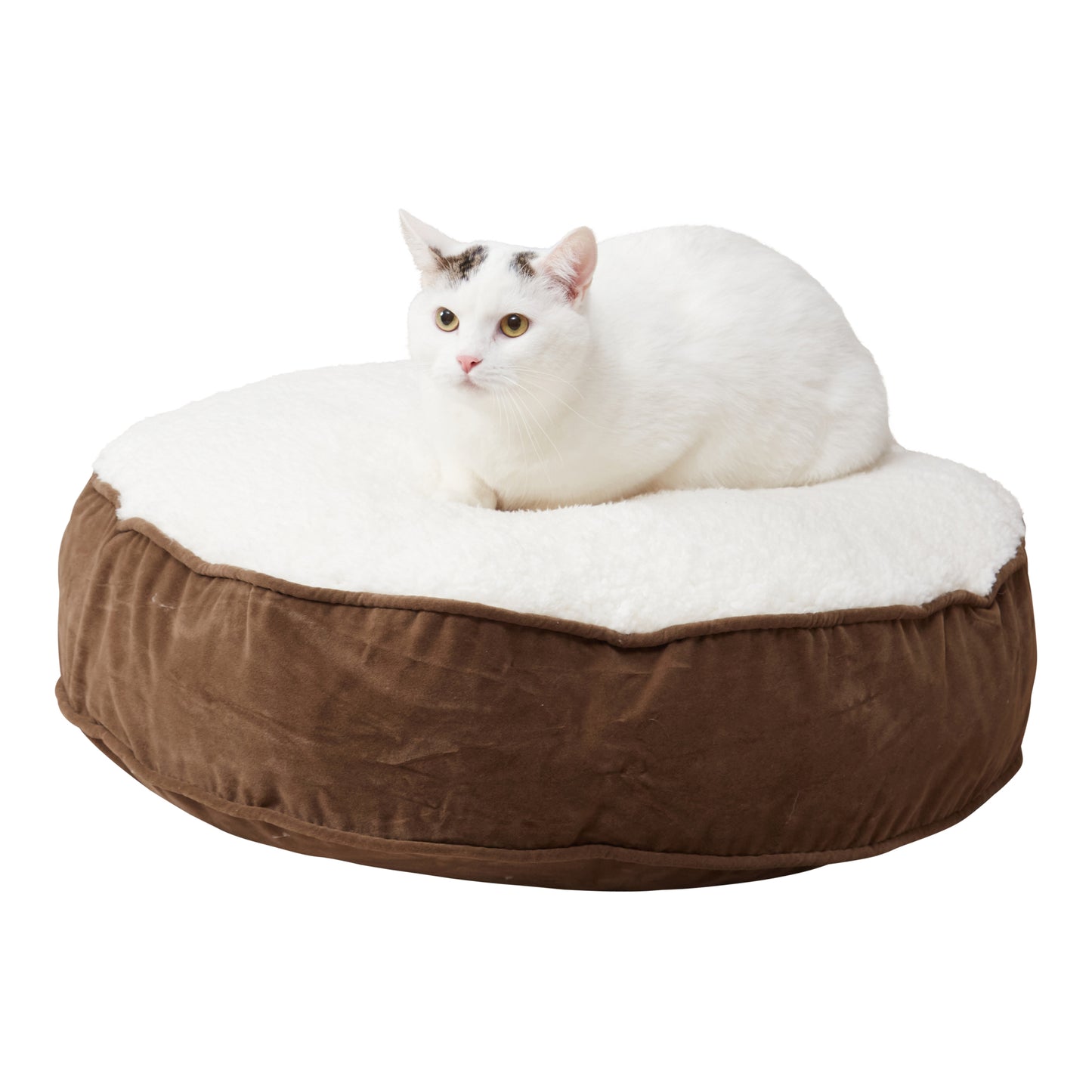Lucy Round Pillow Cat Bed