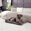 Millie Sherpa Sofa Dog Bed