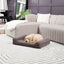 Millie Sherpa Sofa Dog Bed